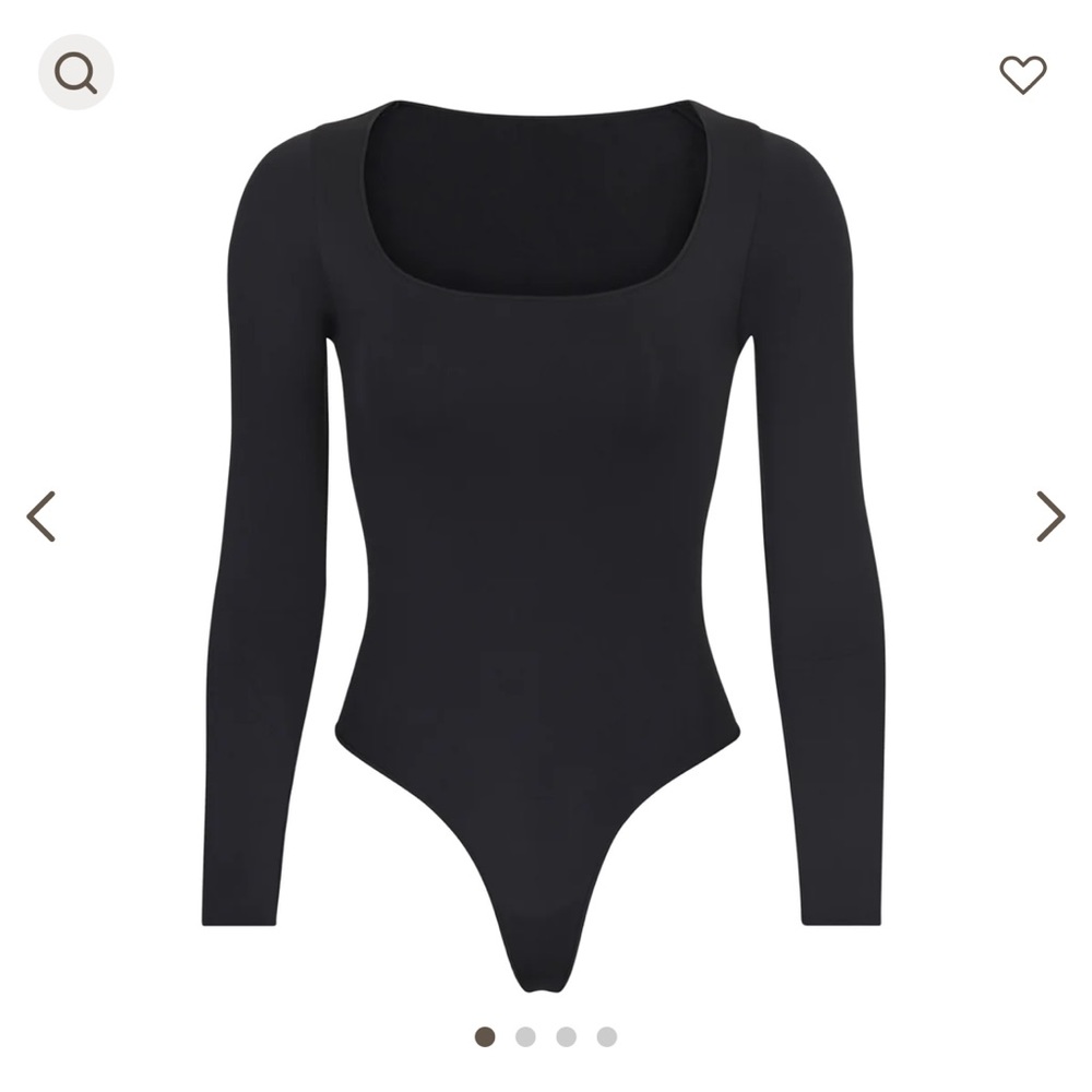 Skims essential scoop neck bodysuit